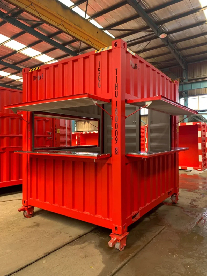 10ft High Cube Café Shipping Container - Image 2
