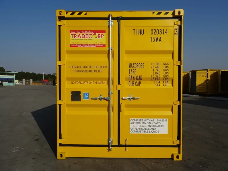10' High Cube Dangerous Goods Shipping Container - Image 7