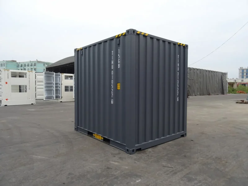 10' HC RAL 7015 Slate Grey EOD Mini Container - Image 6