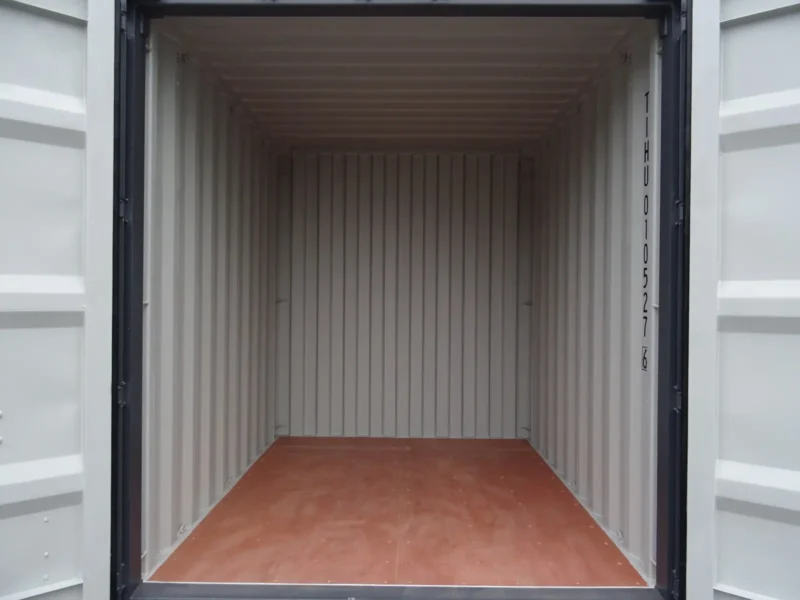 10' HC RAL 7015 Slate Grey EOD Mini Container - Image 4