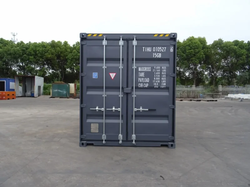 10' HC RAL 7015 Slate Grey EOD Mini Container