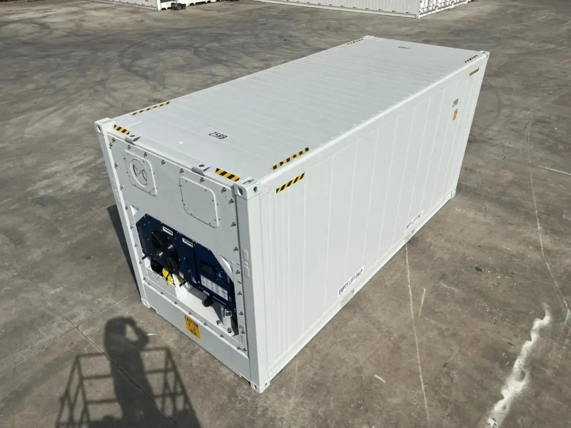 20ft High Cube Reefer Container with Large Recessed Butcher Door - Image 6