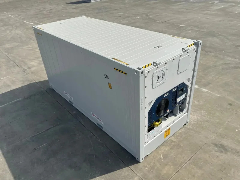 20ft High Cube Reefer Container with Large Recessed Butcher Door - Image 7