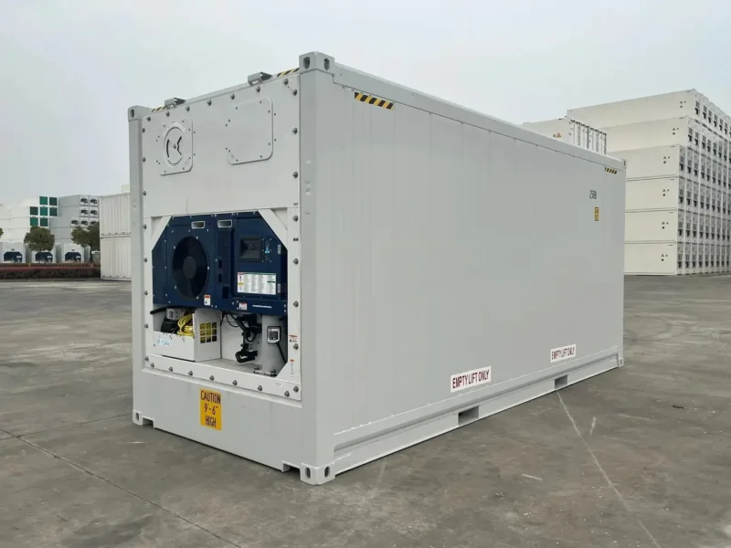 20ft High Cube Reefer Container with Large Recessed Butcher Door - Image 5