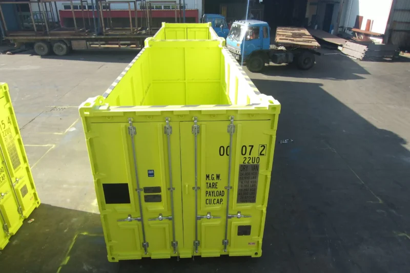 20ft Hard Open Top Offshore Containers - Image 2