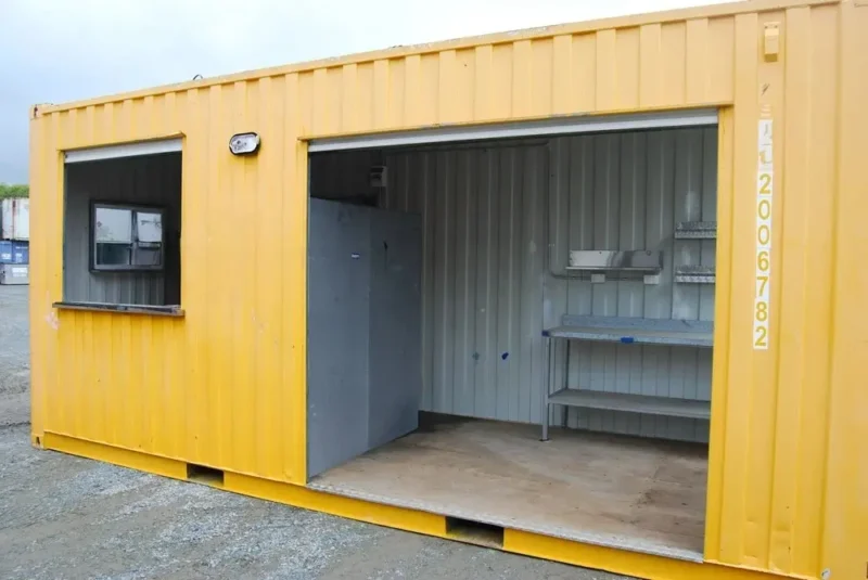 20ft Canteen Container with Roller Doors - Image 4