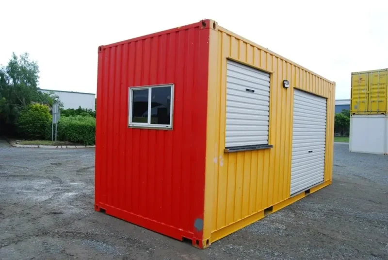 20ft Canteen Container with Roller Doors