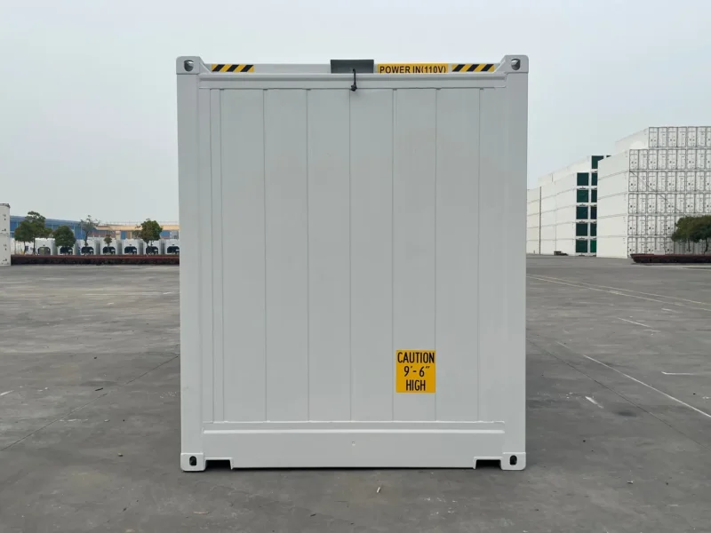 20' HC Insulated Shell With Large Butcher Door Container - Image 7