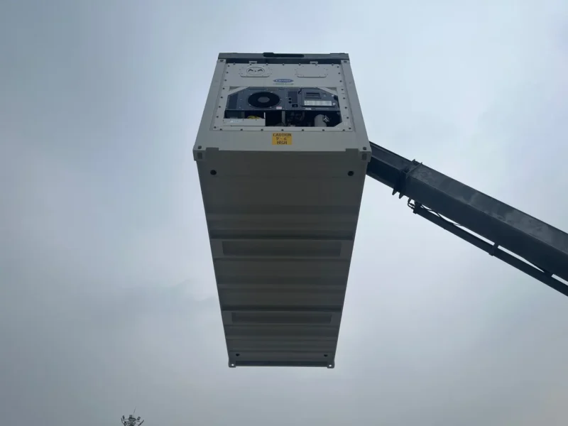 20ft High Cube Reefer Container with Large Recessed Butcher Door - Image 15