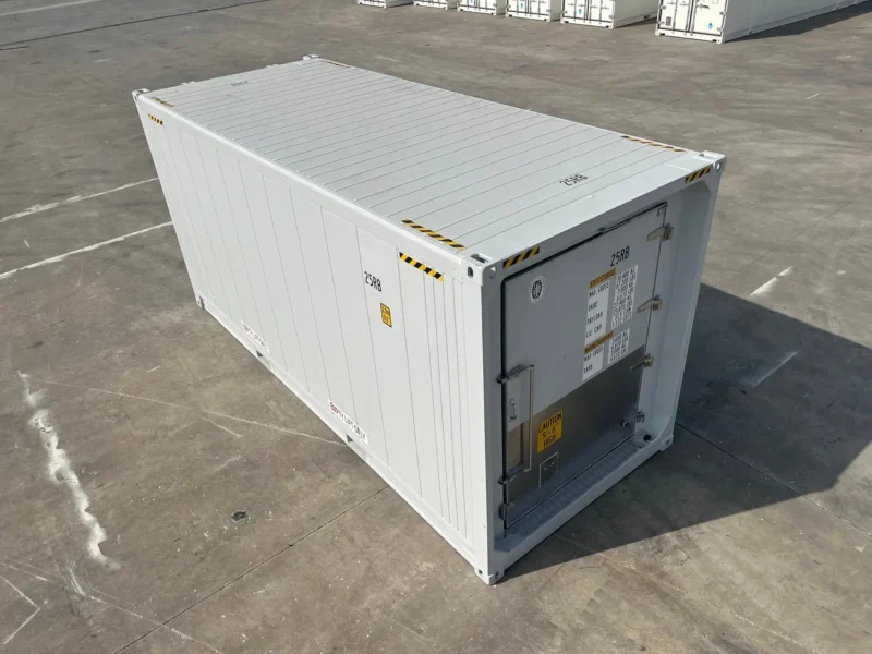 20ft High Cube Reefer Container with Large Recessed Butcher Door - Image 10