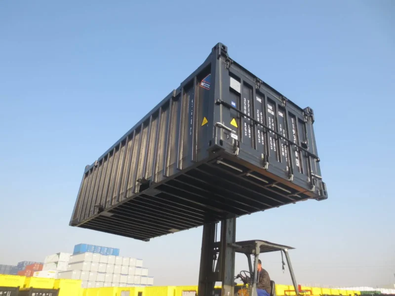 20ft Half Height 1.8m Open Top Container