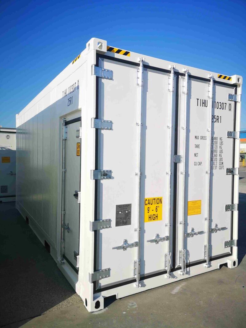 20ft High Cube Refrigerated Container with Side PA Door