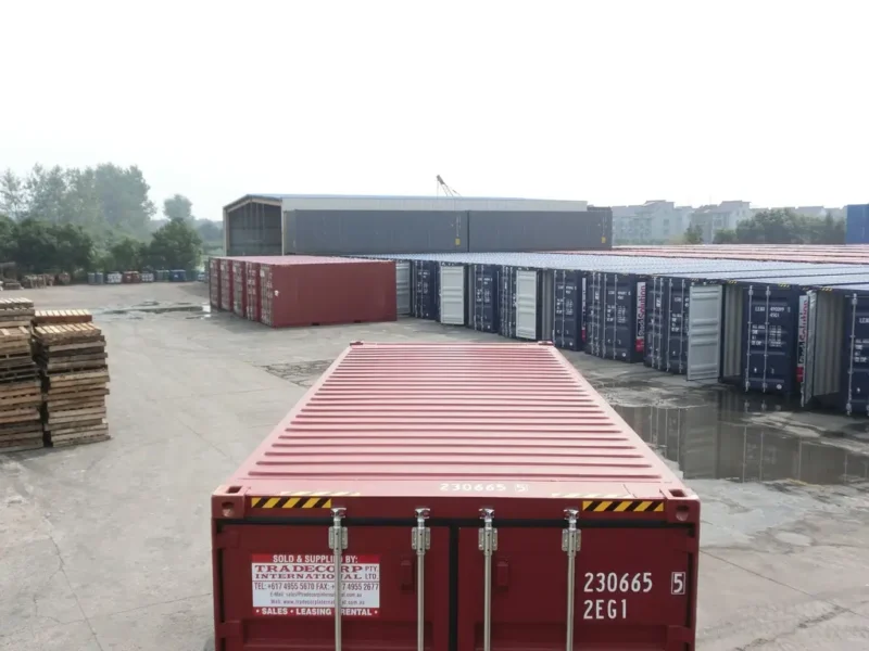 20' High Cube Pallet Wide Removalist Container - Image 6