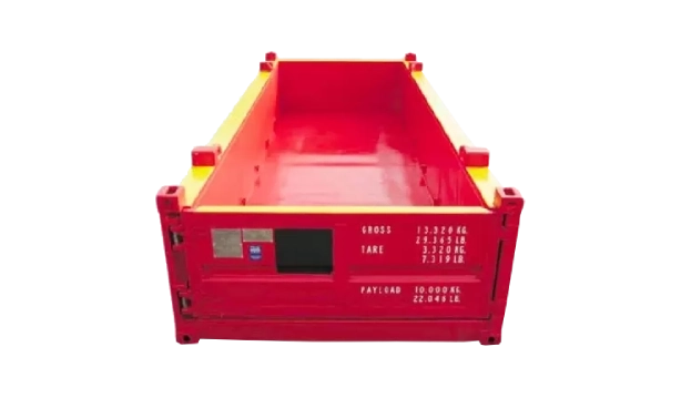20ft Offshore DNV Half-Height Container (Red)