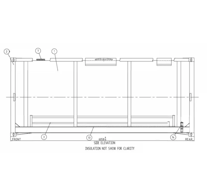 20' T6 25KL ISO Tank - Image 5