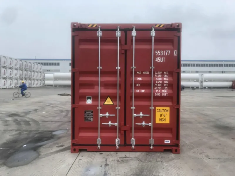40' High Cube Open Top Container - Image 2