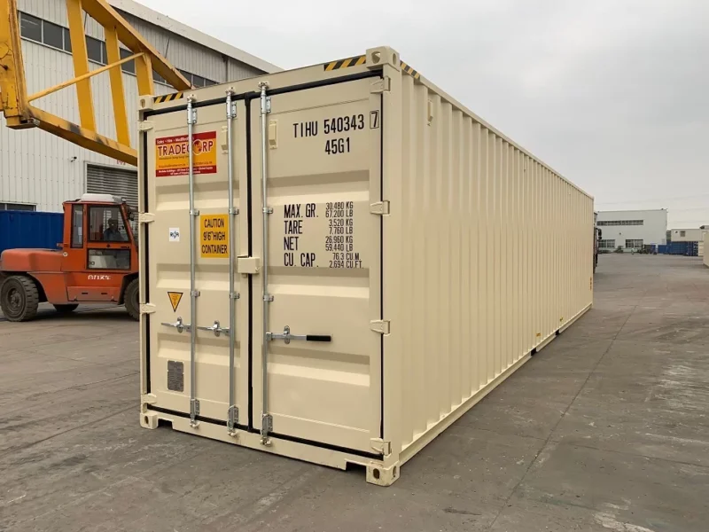 40ft High Cube Shipping Container