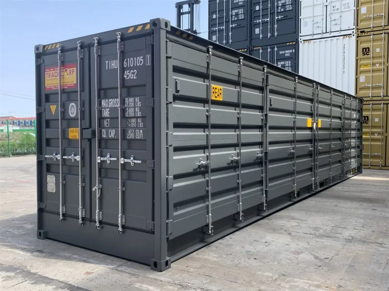 40' High Cube Side Open Double Door Container