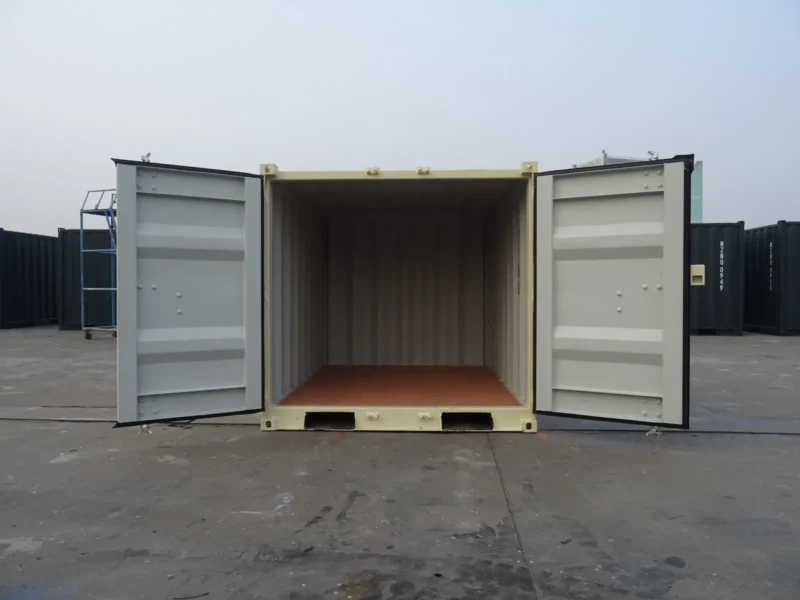 7' RAL 1015 Light Ivory EOD Container - Image 2