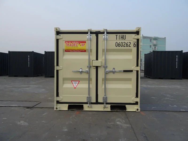 7' RAL 1015 Light Ivory EOD Container - Image 5