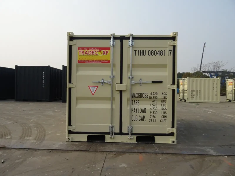 8' Light Ivory EOD Container - Image 6