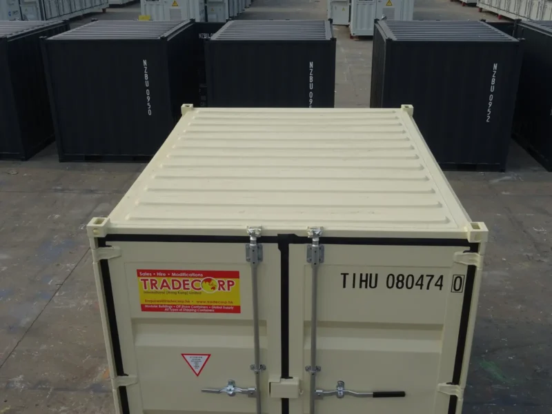 9' Light Ivory EOD Mini Container - Image 2