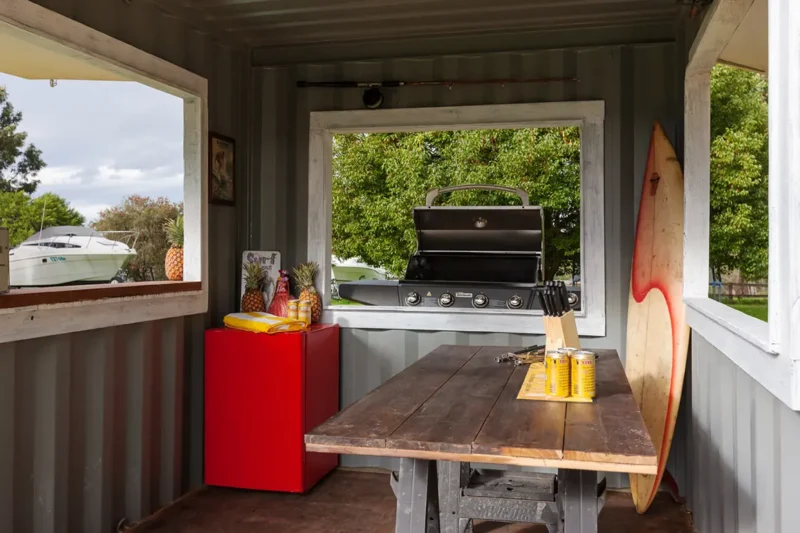 10ft BBQ Container Shack - Image 4