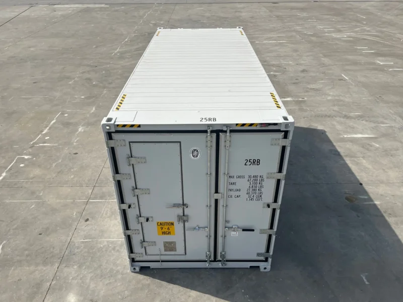 20ft High Cube Reefer Container with Personal Access Door - Image 11