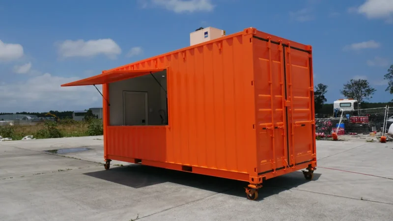 20ft Demonstration Container – Mobile Bar with Cool Room