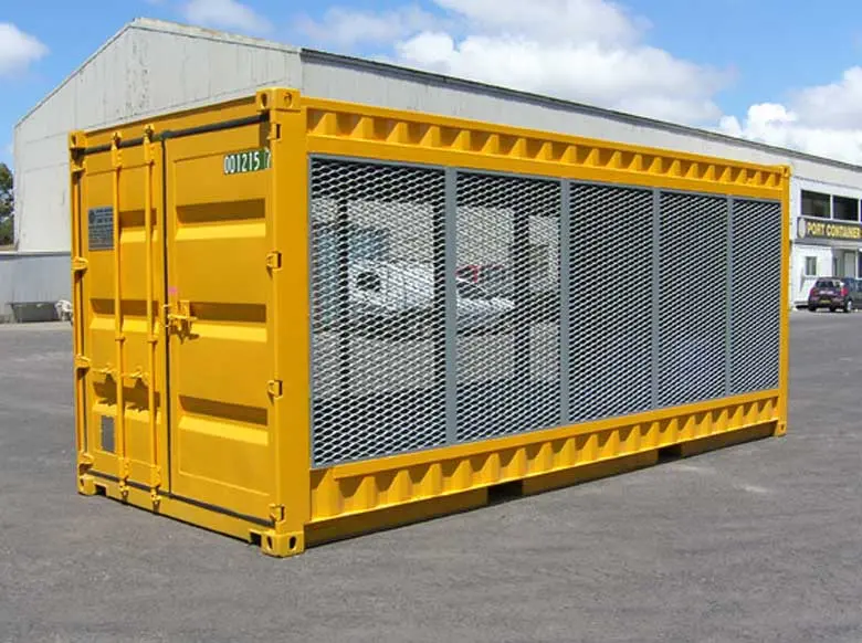 Gas Cylinder Storage Containers