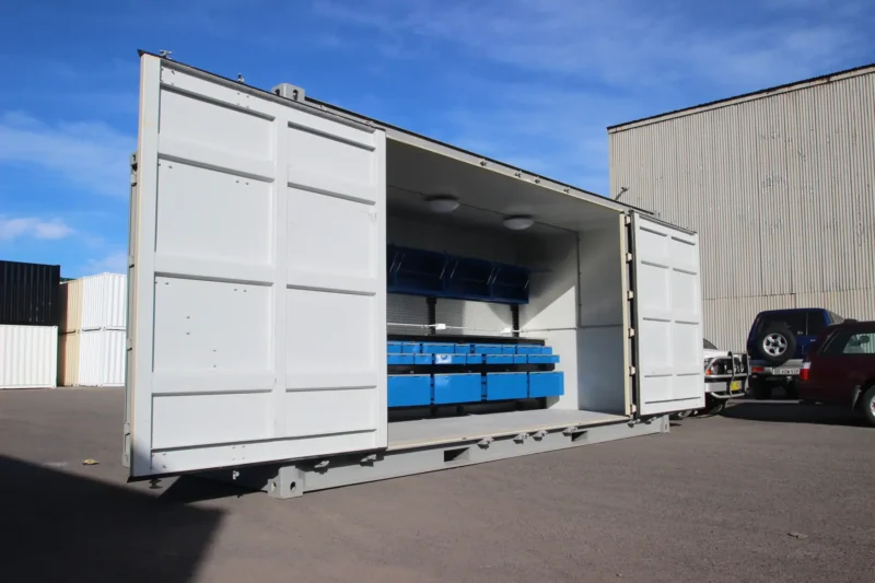 Side Opening Workshop Container - Image 7