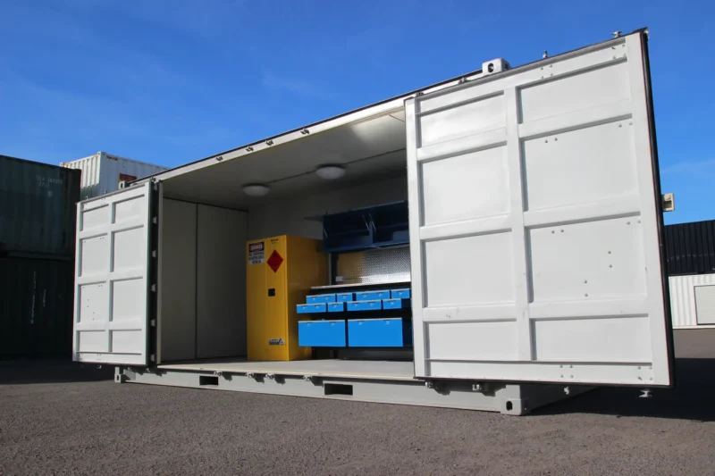 Side Opening Workshop Container - Image 8
