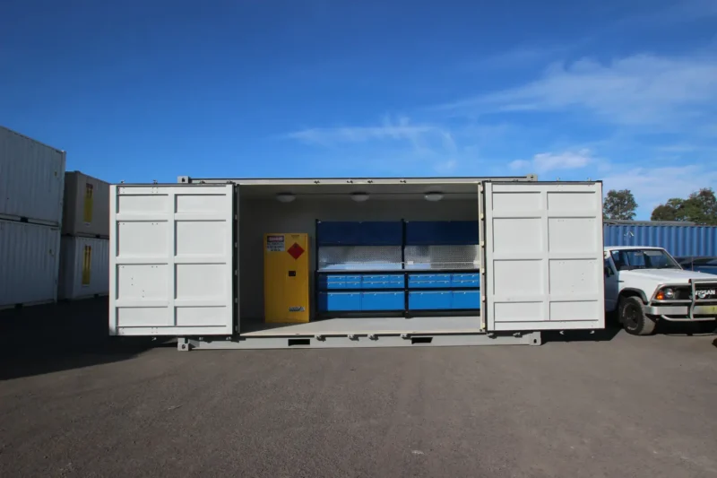 20ft Side Opening Workshop Container